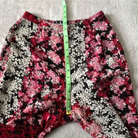 Lulus Pants Happier Now Multi Floral Wide-Leg Pants NWT - Picture 6 of 9